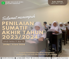 PENILAIAN SUMATIF AKHIR TAHUN AJARAN 2023/2024 KELAS X DAN KELAS XI